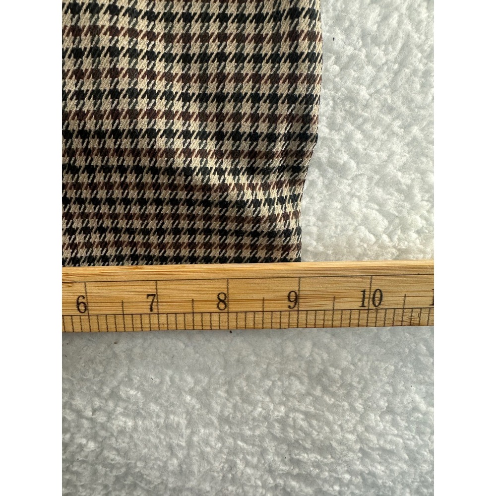 Maurices Slim Boot Mid Rise Houndstooth Pants Women's Size 16 Regular - Picture 7 of 14